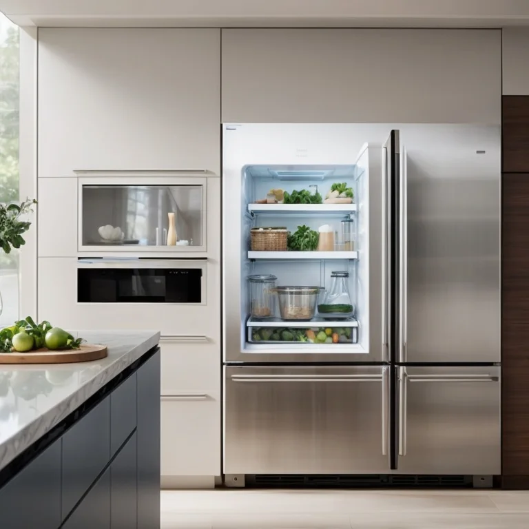 Küchenumgebung mit Kuhlvianet Kühlschrank